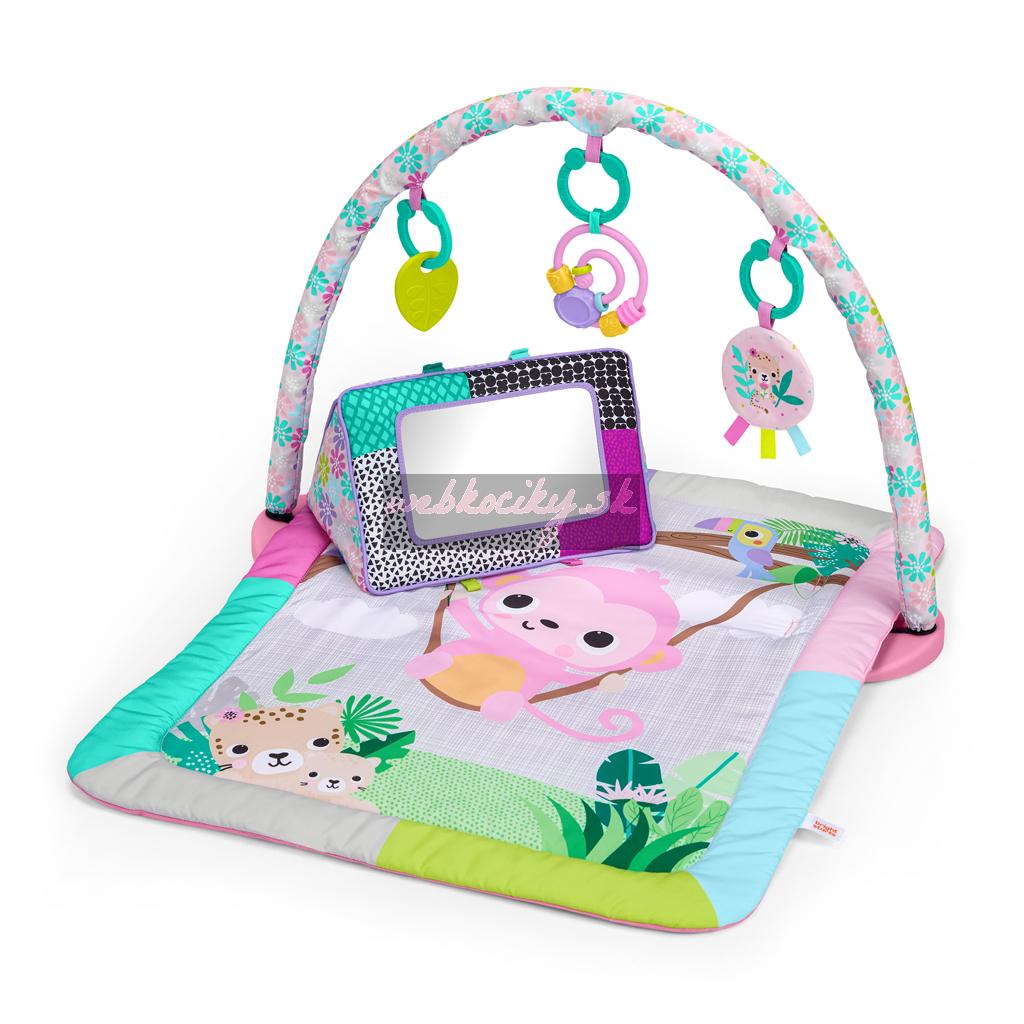 BRIGHT STARTS Deka na hranie pre rozvoj motoriky a zmyslov Treetop Bloom™, 0m+