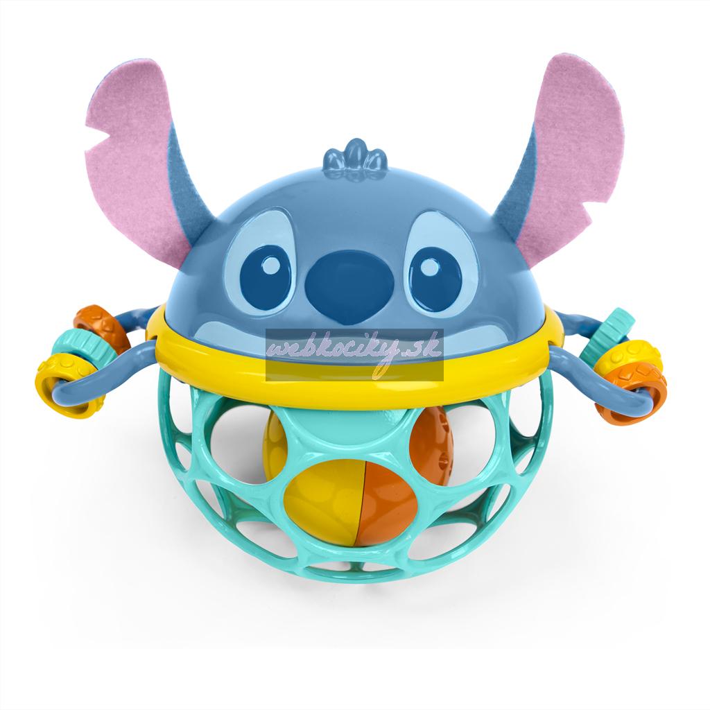 BRIGHT STARTS Hrkálka senzorická Stitch Jingle & Shake™, 0m+