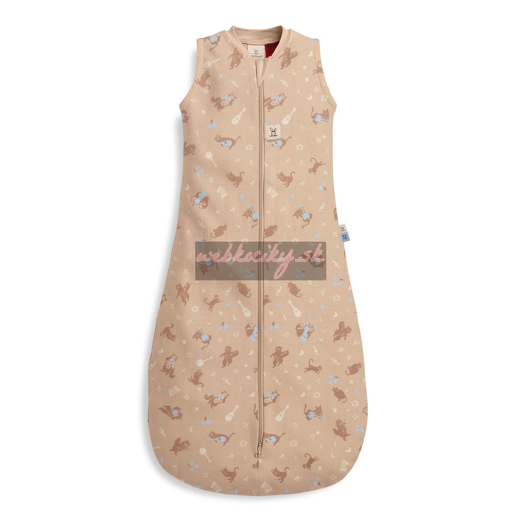 ERGOPOUCH Vak na spanie organická bavlna Jersey Melody 3-12m, 6-10kg, 0,2tog
