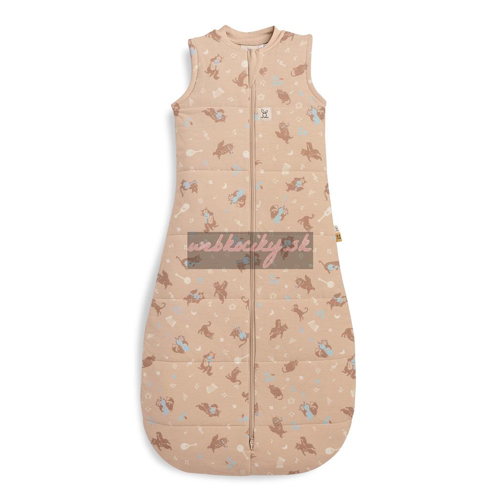 ERGOPOUCH Vak na spanie organická bavlna Jersey Melody 3-12m, 6-10kg, 2,5tog