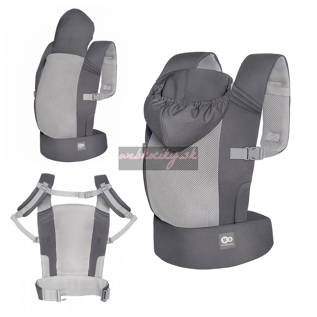 KINDERKRAFT Nosič detský CarryBee Grey