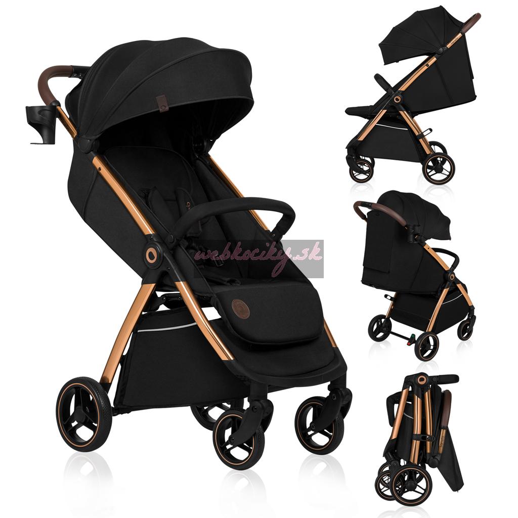 LIONELO Kočík športový Ingrid Black Onyx
