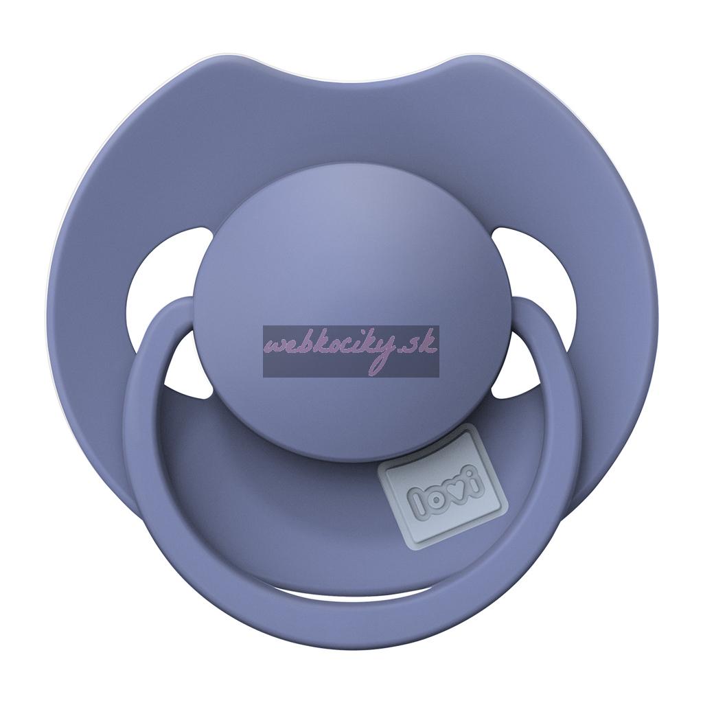LOVI Cumlík silikónový dynamický Prime 0-6m 1ks Blue