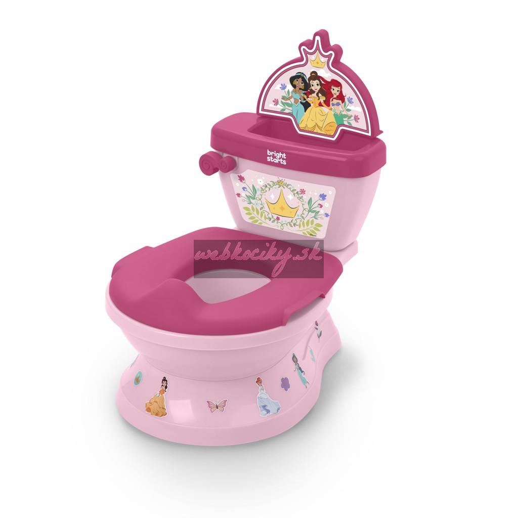 BRIGHT STARTS Toaleta detská so zvukom Disney Princess™ My Size Potty™ 18m+, do 23kg