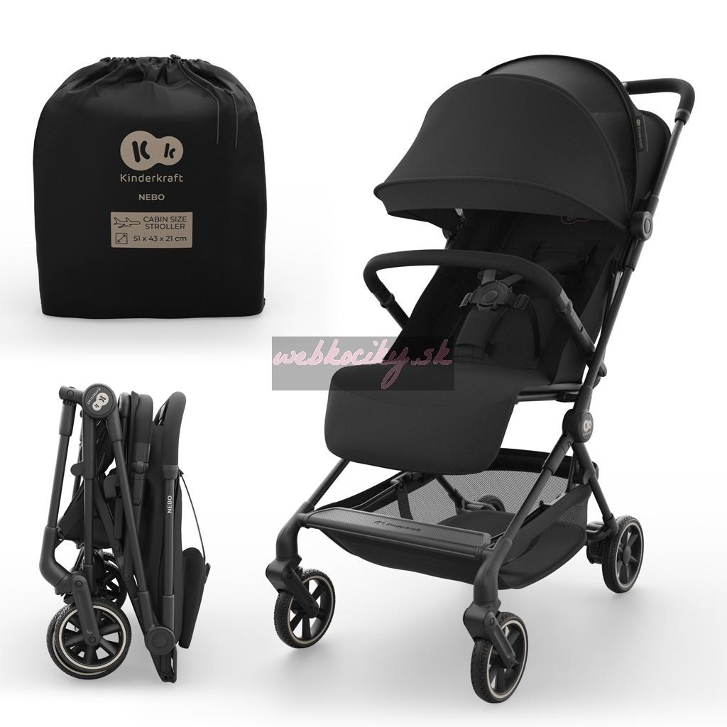 KINDERKRAFT Kočík športový Nebo Midnight Black