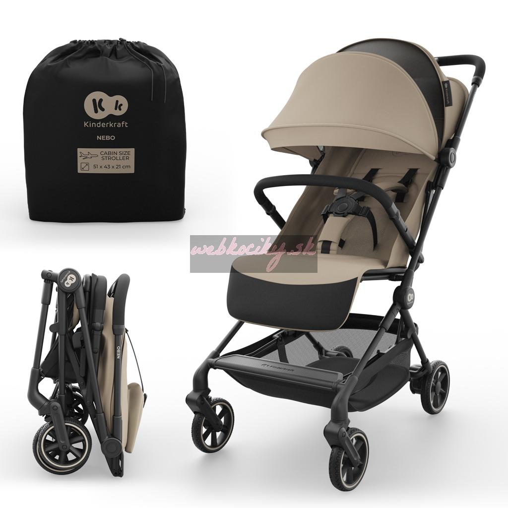 KINDERKRAFT Kočík športový Nebo Soft Beige