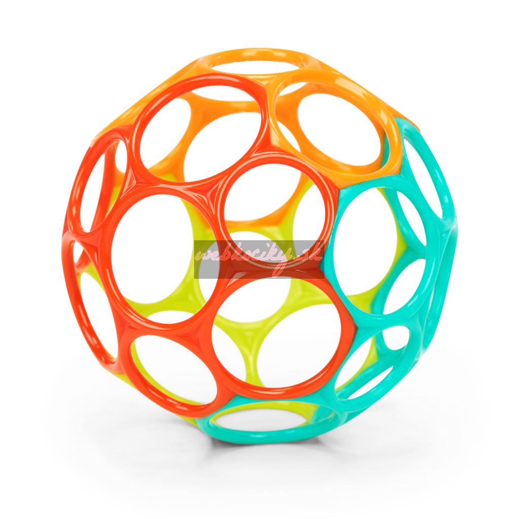 OBALL Hračka Oball™ Classic 10 cm oranžová/tyrkysová 0m+