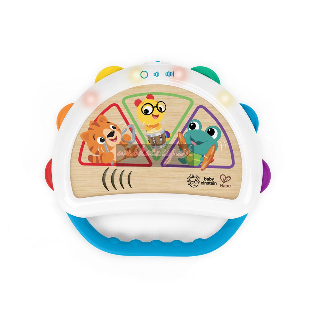 BABY EINSTEIN Hračka hudobná tamburína Tap & Shake™ Magic Touch™ HAPE 6m+