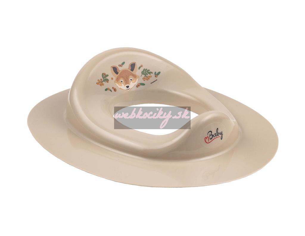 MALTEX Redukcia na WC The Nature Buddies Líška Beige