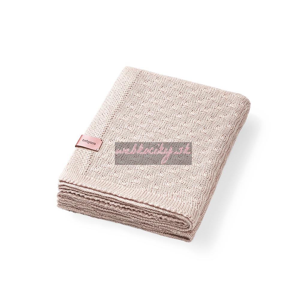 BABYONO Deka pletená bambusová Light Beige