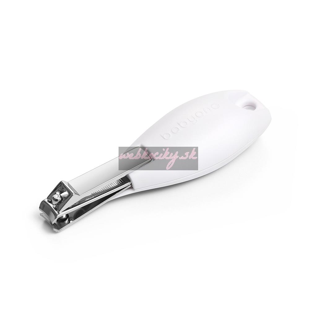 BABYONO Klieštiky ergonomické biele