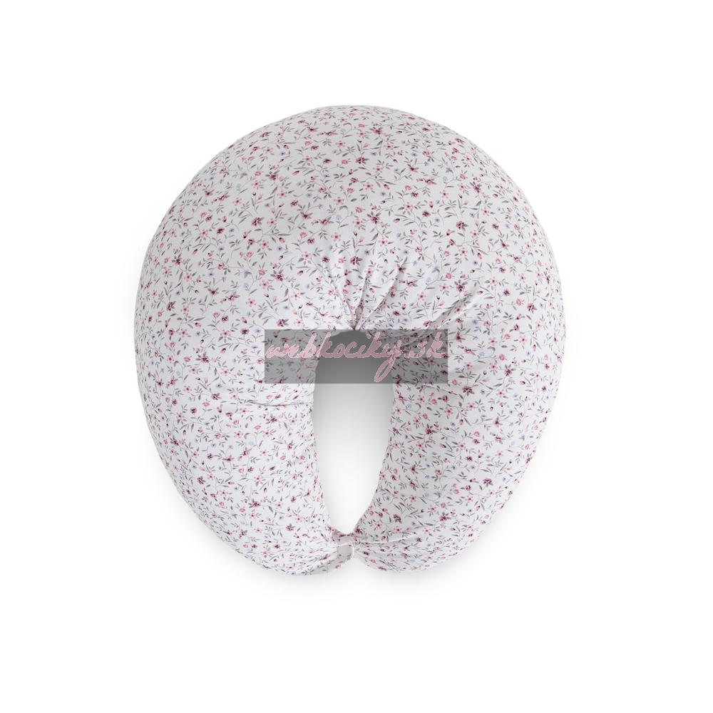 CEBA BABY Vankúš na dojčenie Huggy Basic Žerzej Forget-me-not, 150x60x37cm