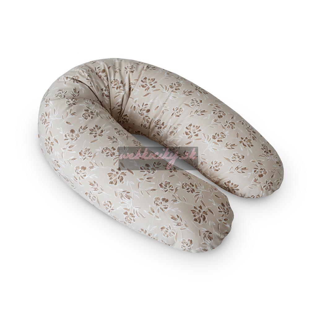 CEBA BABY Vankúš na dojčenie Cebuška Multi Žerzej Flower Field 190 cm