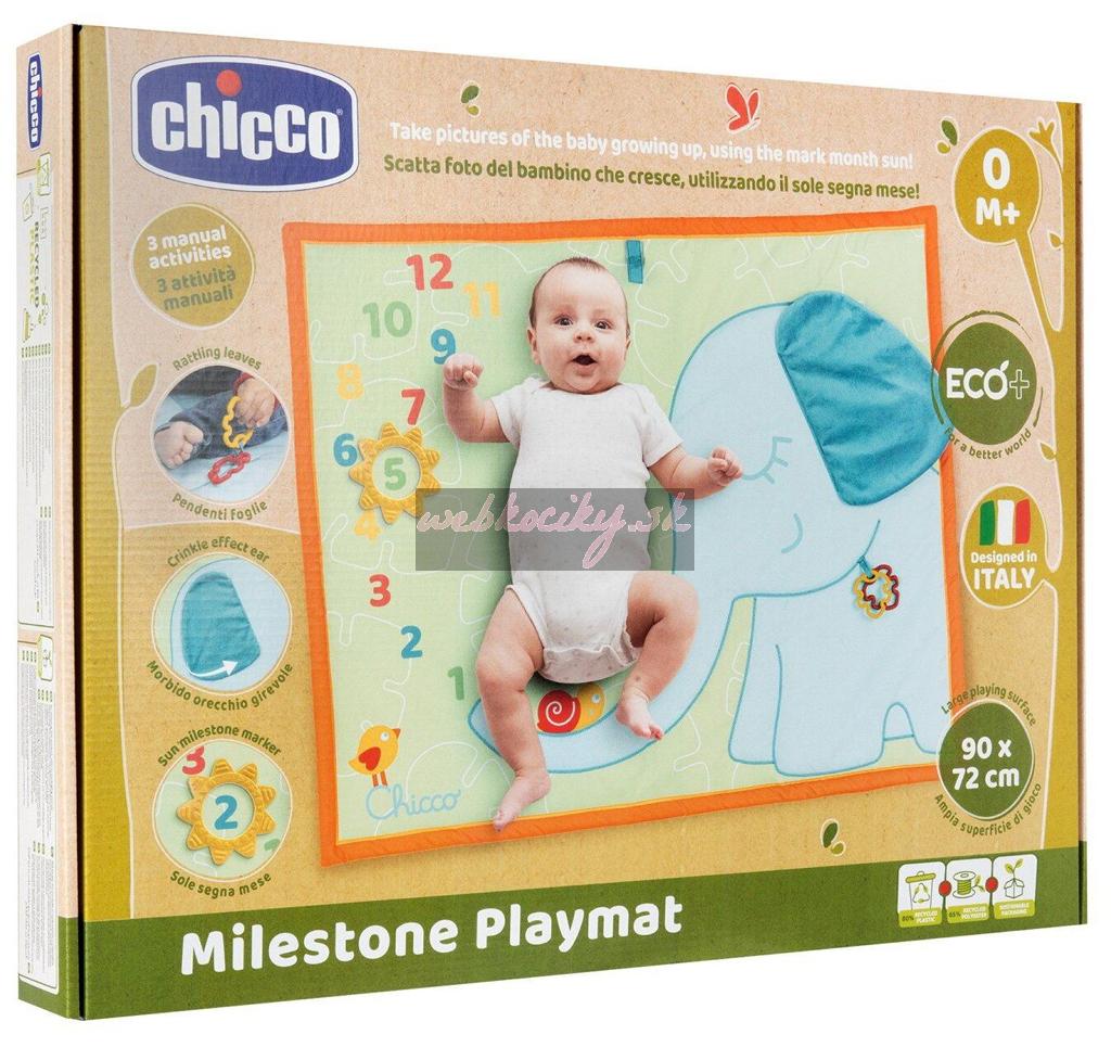 CHICCO Deka miľníková s aktivitami 0m+
